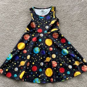 FunnyCoKid solar system dress